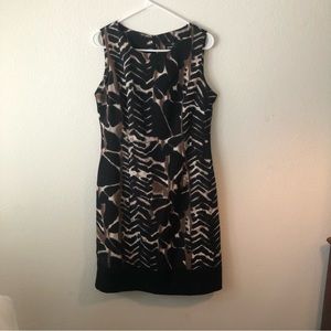 Ronni Nicole sleeveless, collarless dress, size 10
